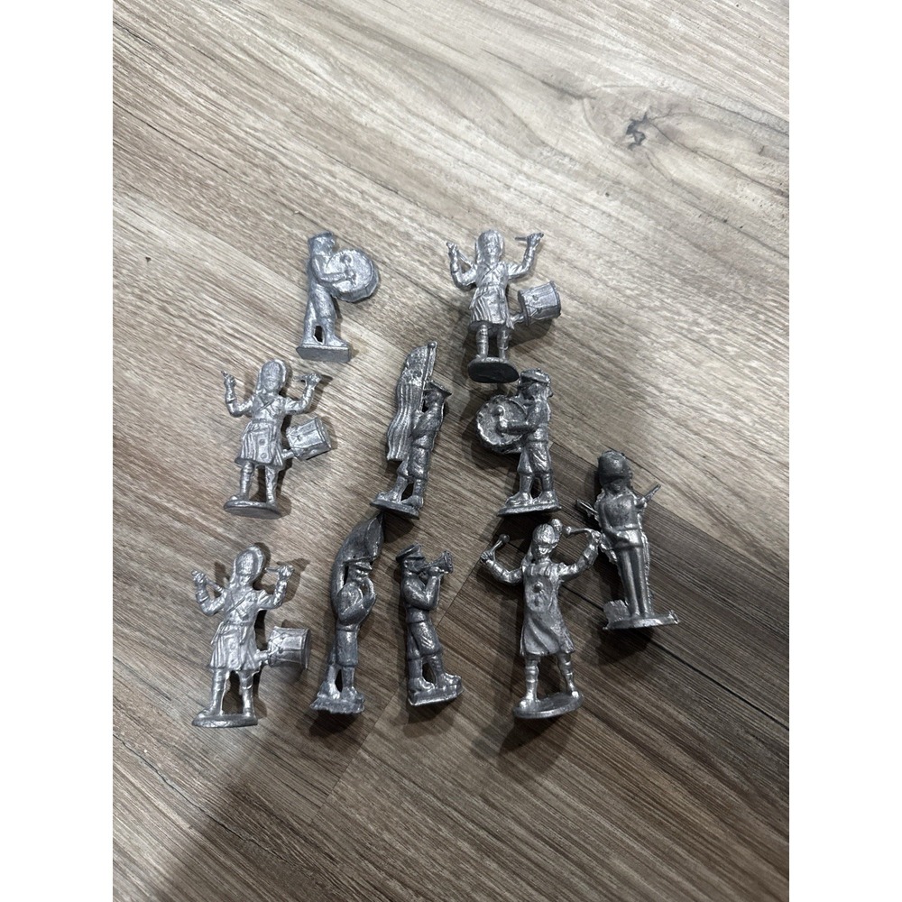 VTG Barclay Manoil Soldier Military Horses And other Figures Lead Unpainted - Picture 5 of 16